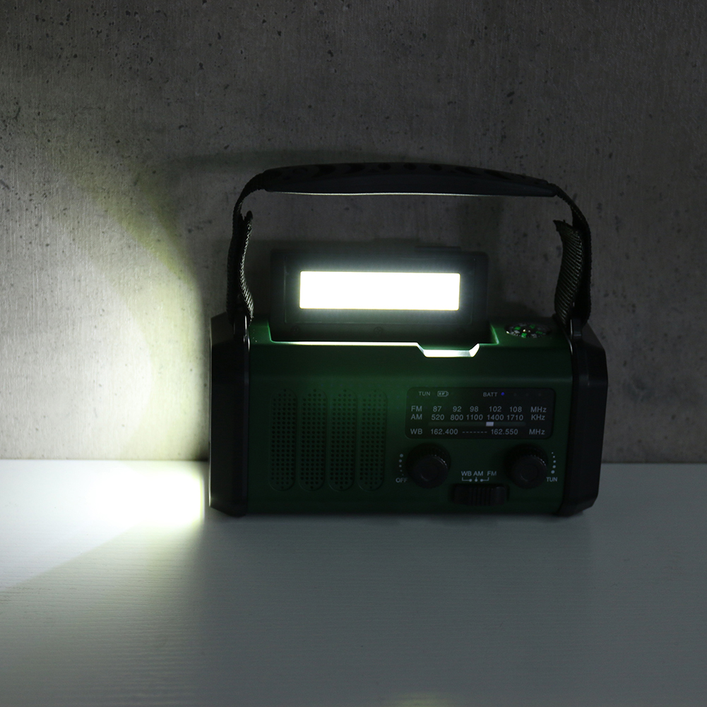 Emergency Radio Solar - Emergency Radio Portable AM/FM Weather Radio