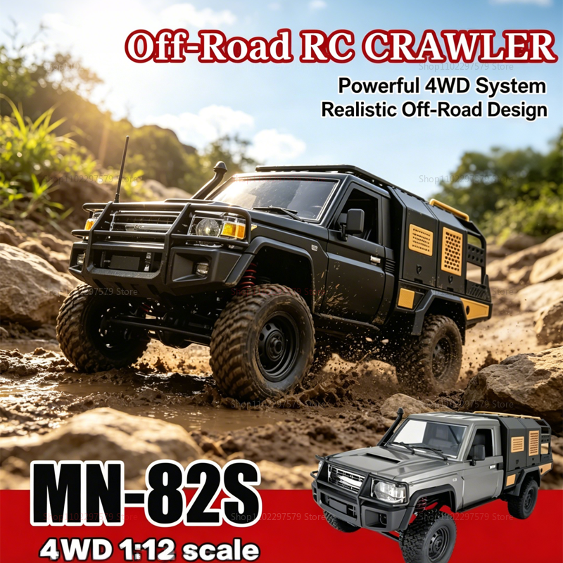 Outdoor Adventure With Kids - MN82 MN82S RC Crawler Truck 1/12