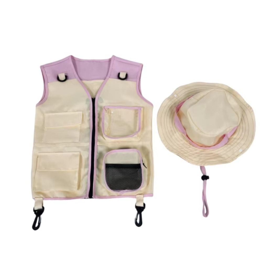 Outdoor Adventure With Kids - Summer Clothing Kids Explorer Vest Hat