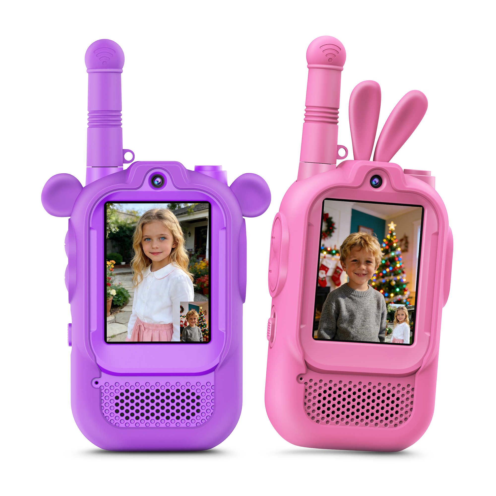 Outdoor Adventure Videos - Kids Video Walkie Talkies (2-Pack) -