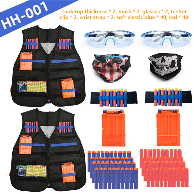 Outdoor Adventure Game - Children Kids Tactical Vest Jacket Waistcoat