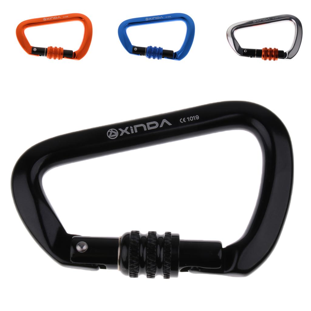 28KN Screw Locking Climbing Ca – обзор и цена Carabiner Locking D