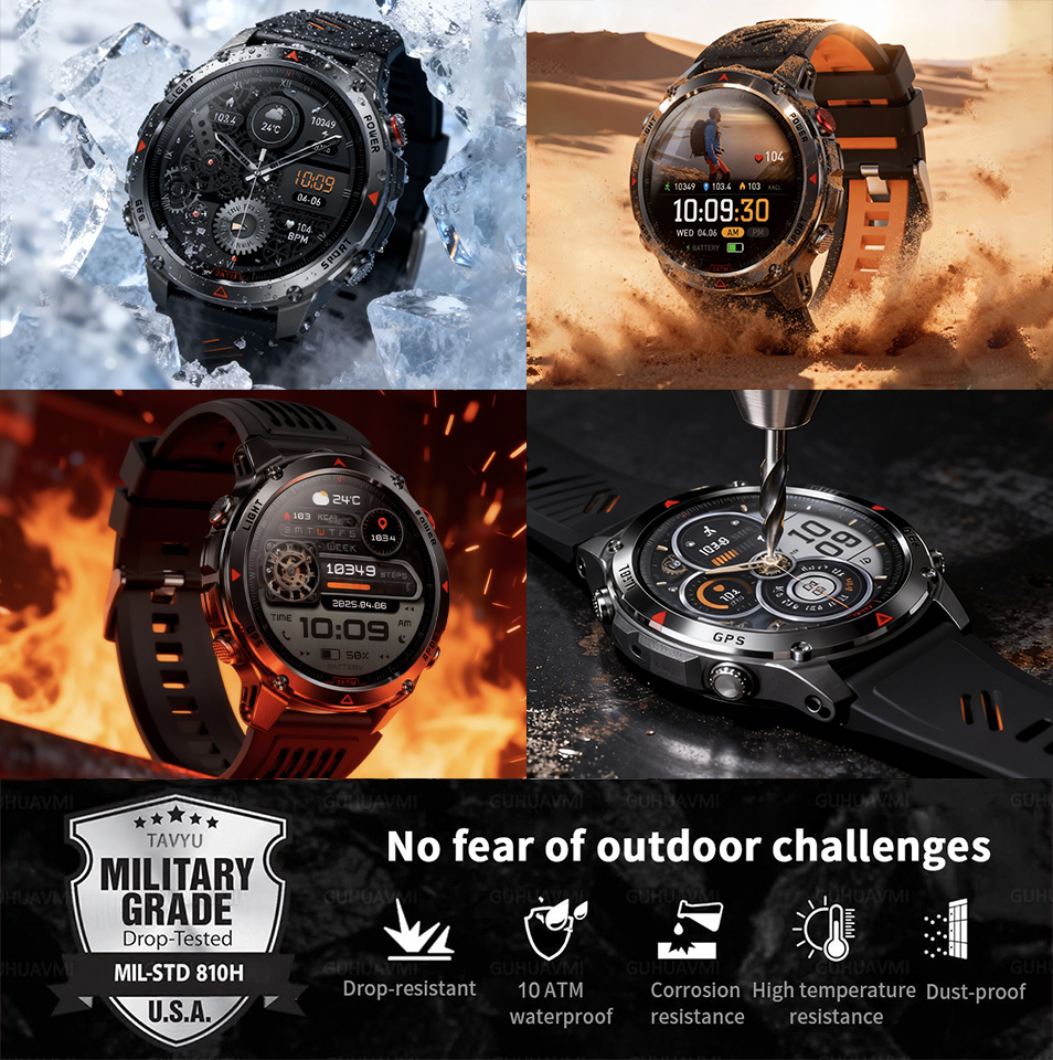 2026 New Outdoor Military GPS  – обзор и цена Outdoor Adventure Watches