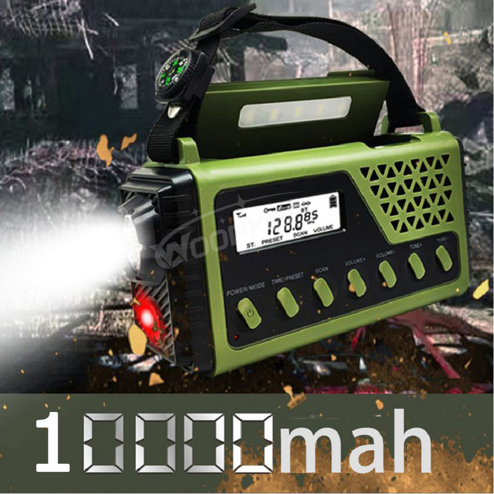 Woopker Radio SY-1199 10000mAh – обзор и цена Emergency Radio Solar
