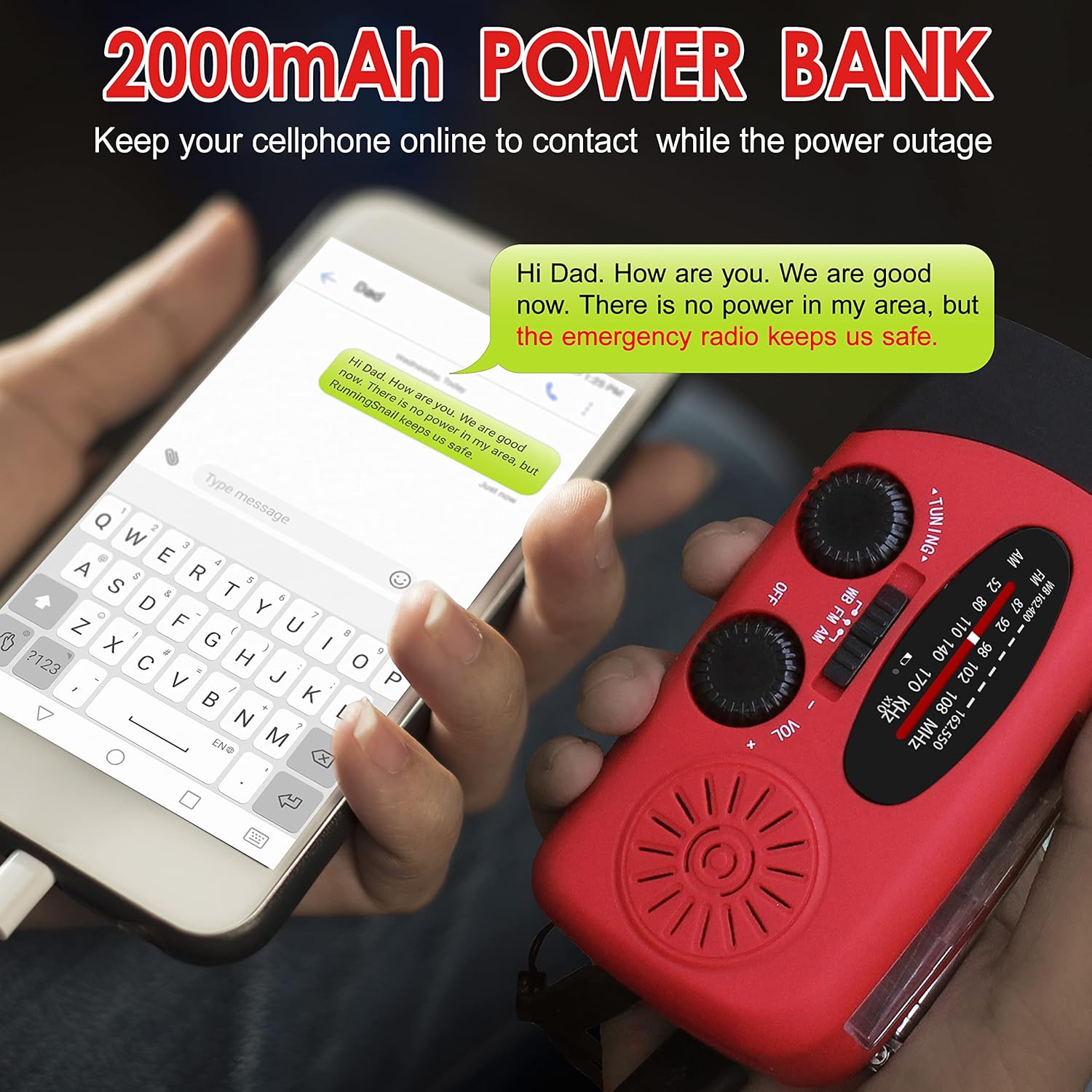 Multifunctional Hand Cranked G – обзор и цена Emergency Radio Solar