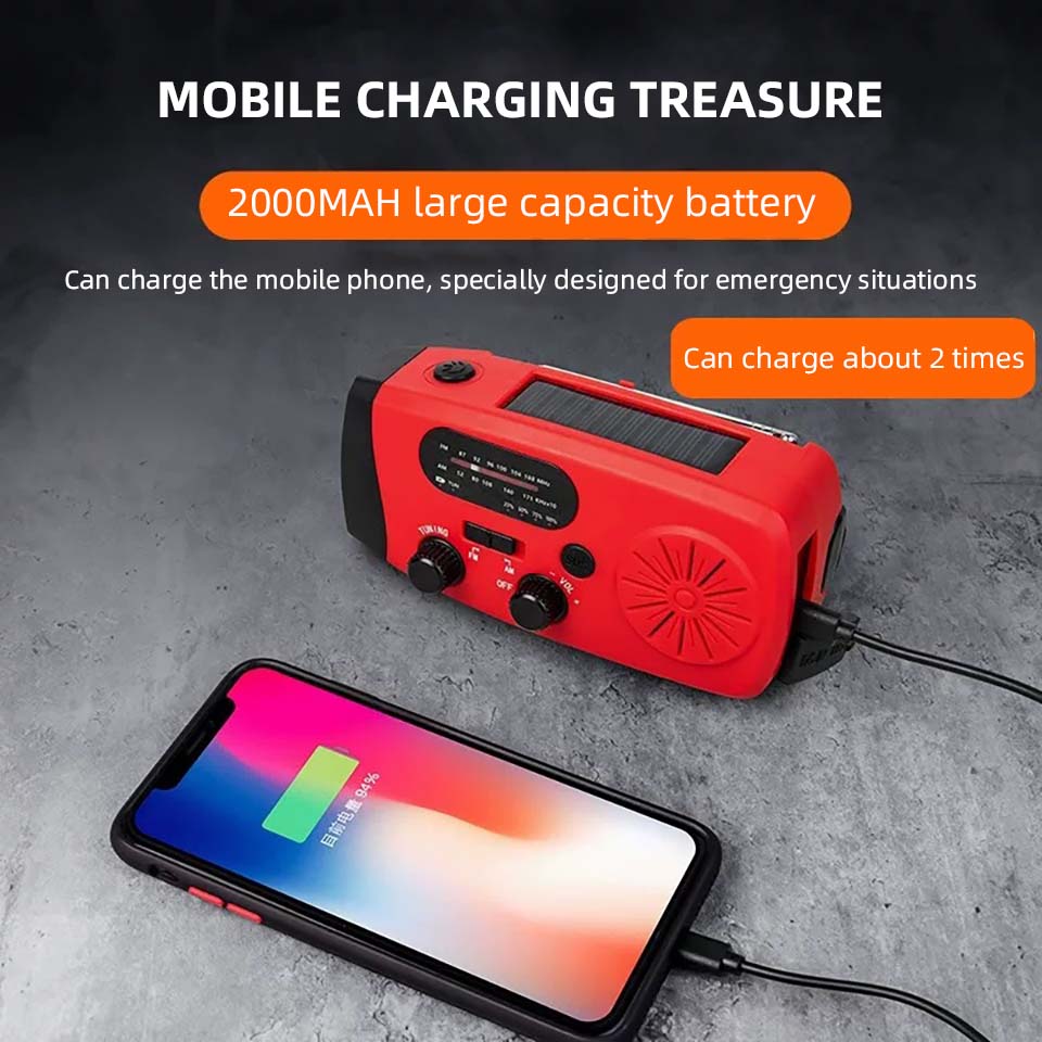 Solar Emergency Hand Cranked R – обзор и цена Emergency Radio Solar