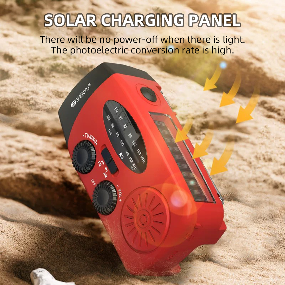 Solar Emergency Hand Cranked R – обзор и цена Emergency Radio Solar
