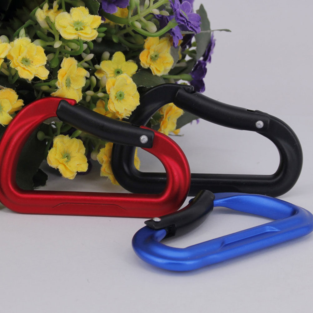 2Pcs D Shaped Safety Locking C – обзор и цена Carabiner Locking D