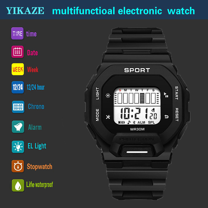 YIKAZE Men's Sports Watch Wate – обзор и цена Outdoor Adventure Watches
