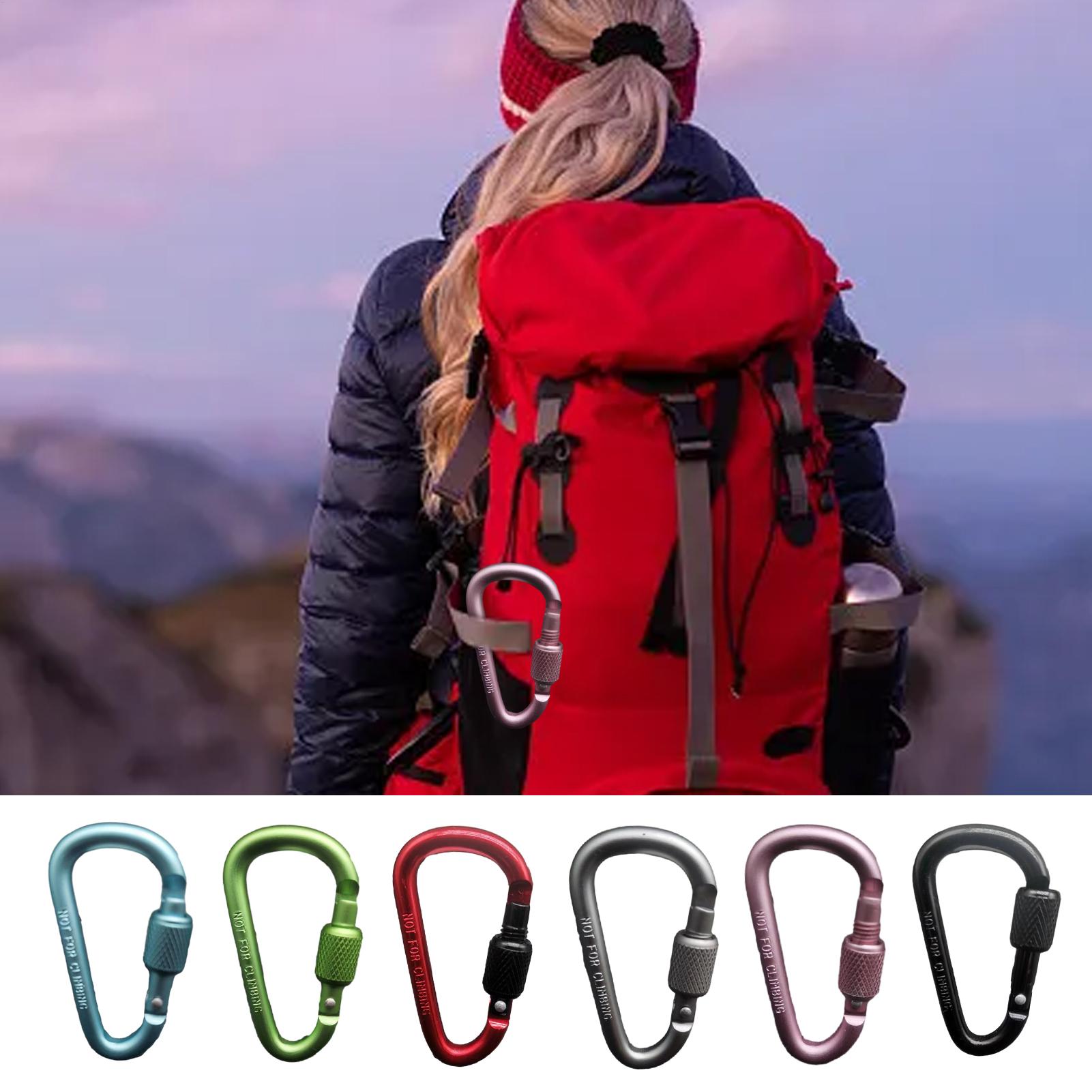 Outdoor Aluminum D Shape Locki – обзор и цена Carabiner Locking D