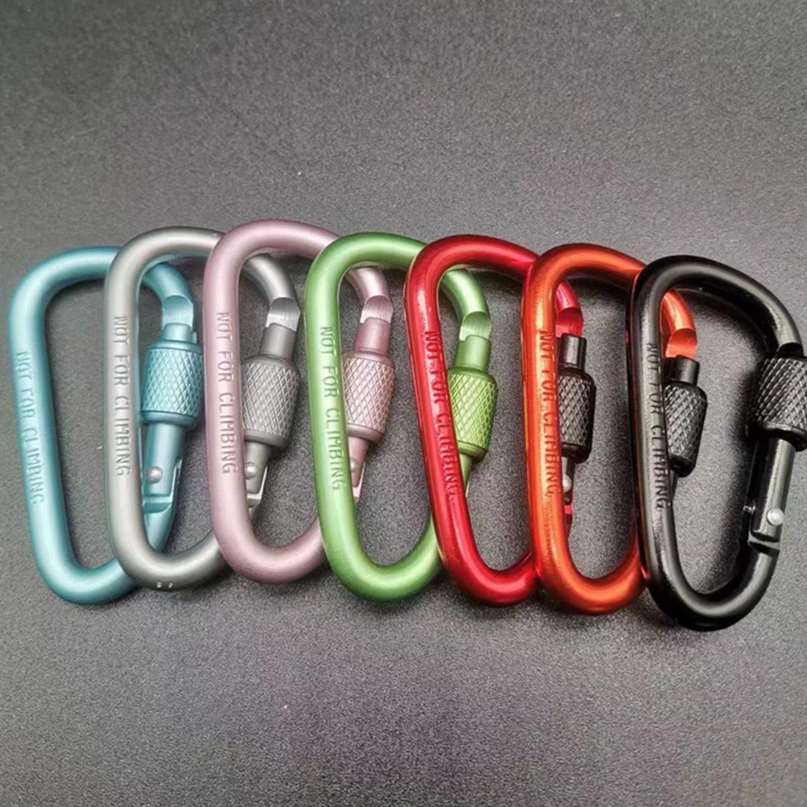 Outdoor Aluminum D Shape Locki – обзор и цена Carabiner Locking D