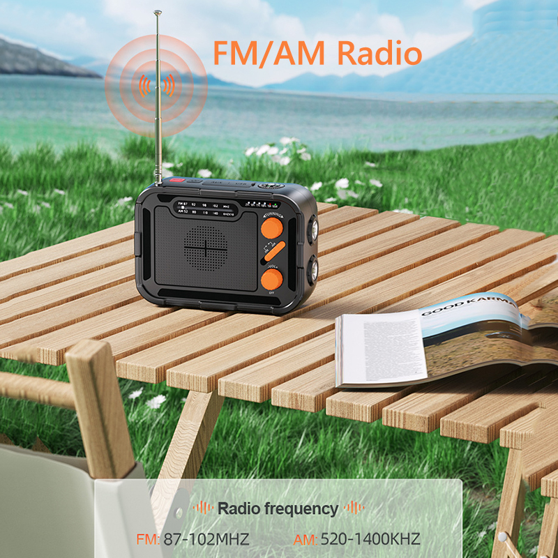 5000mAh Emergency Solar Power  – обзор и цена Emergency Radio Solar