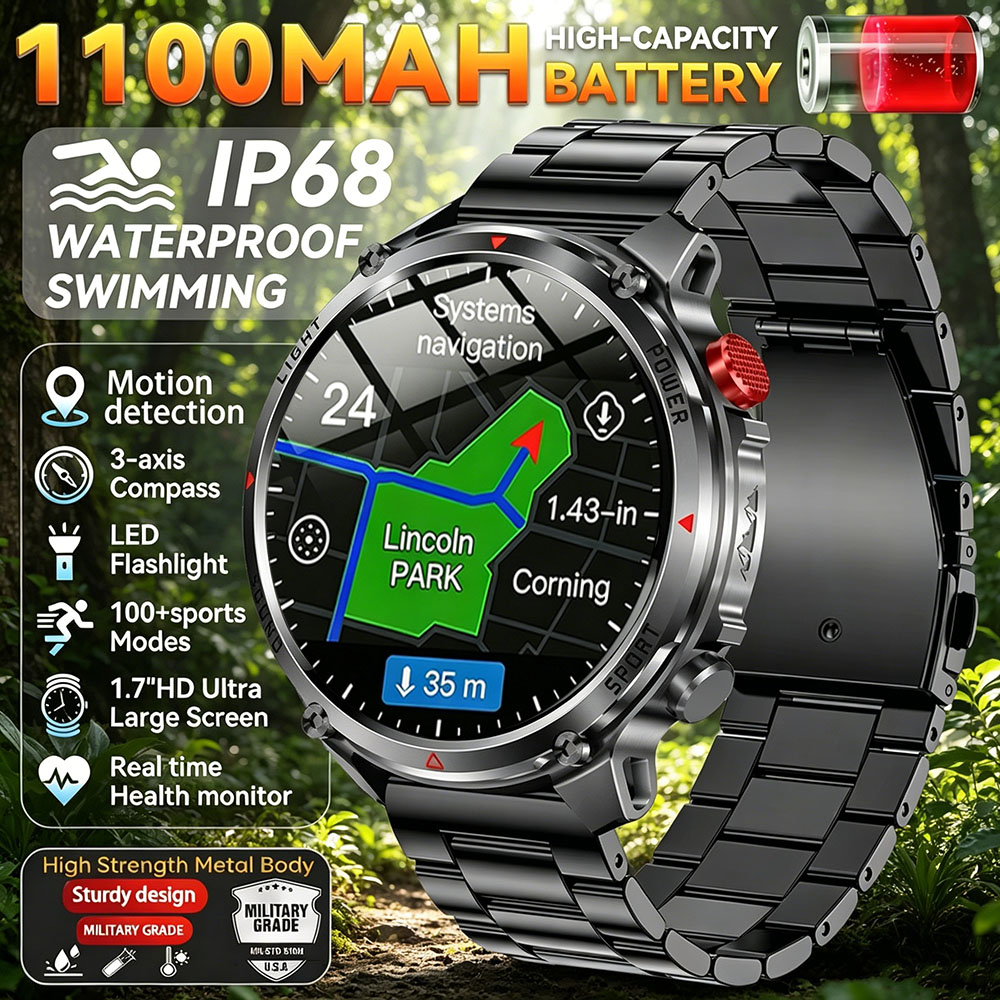 2026 New T-Rex3 Ultra 1100mAh  – обзор и цена Outdoor Adventure Watches