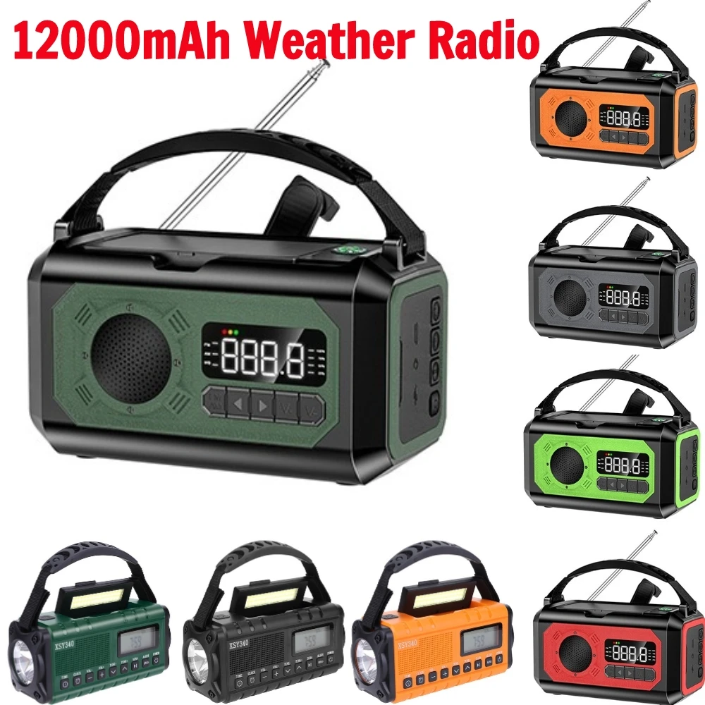12000mAh AM/FM/NOAA Weather Ra – обзор и цена Emergency Radio Solar