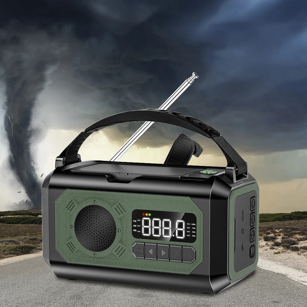 12000mAh AM/FM/NOAA Weather Ra – обзор и цена Emergency Radio Solar