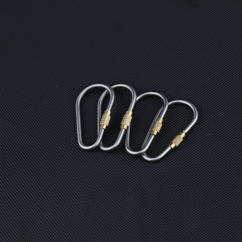 Titanium Alloy Carabiner with  – обзор и цена Carabiner Locking D