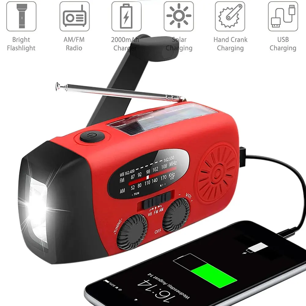 Multifunctional Solar Hand Cra – обзор и цена Emergency Radio Solar