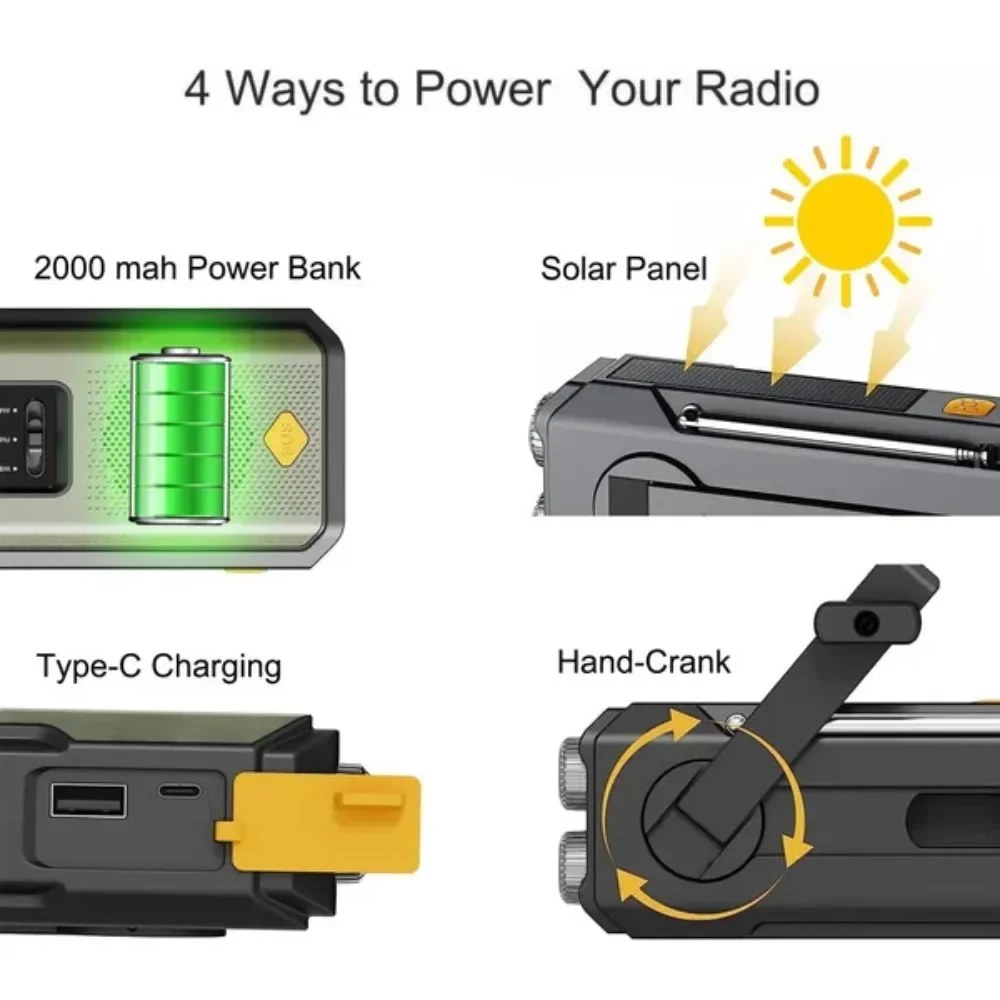 Multifunctional Solar Hand Cra – обзор и цена Emergency Radio Solar