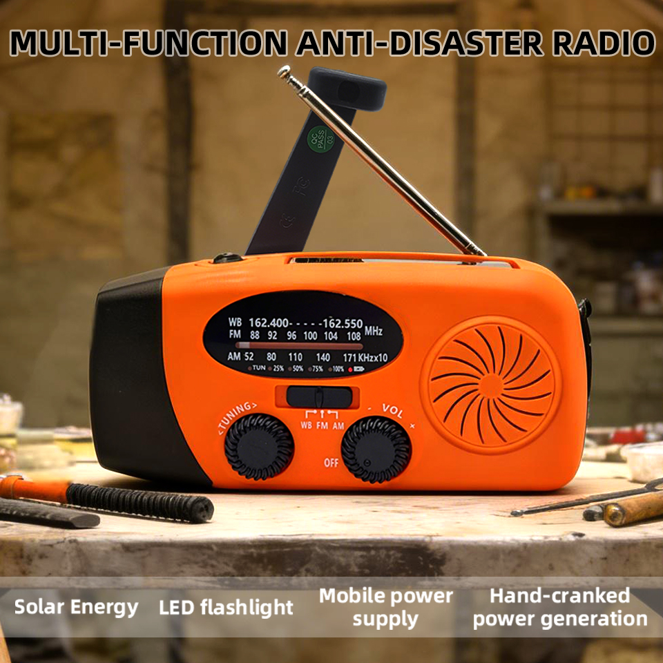 Hand Cranked Emergency Radio G – обзор и цена Emergency Radio Solar