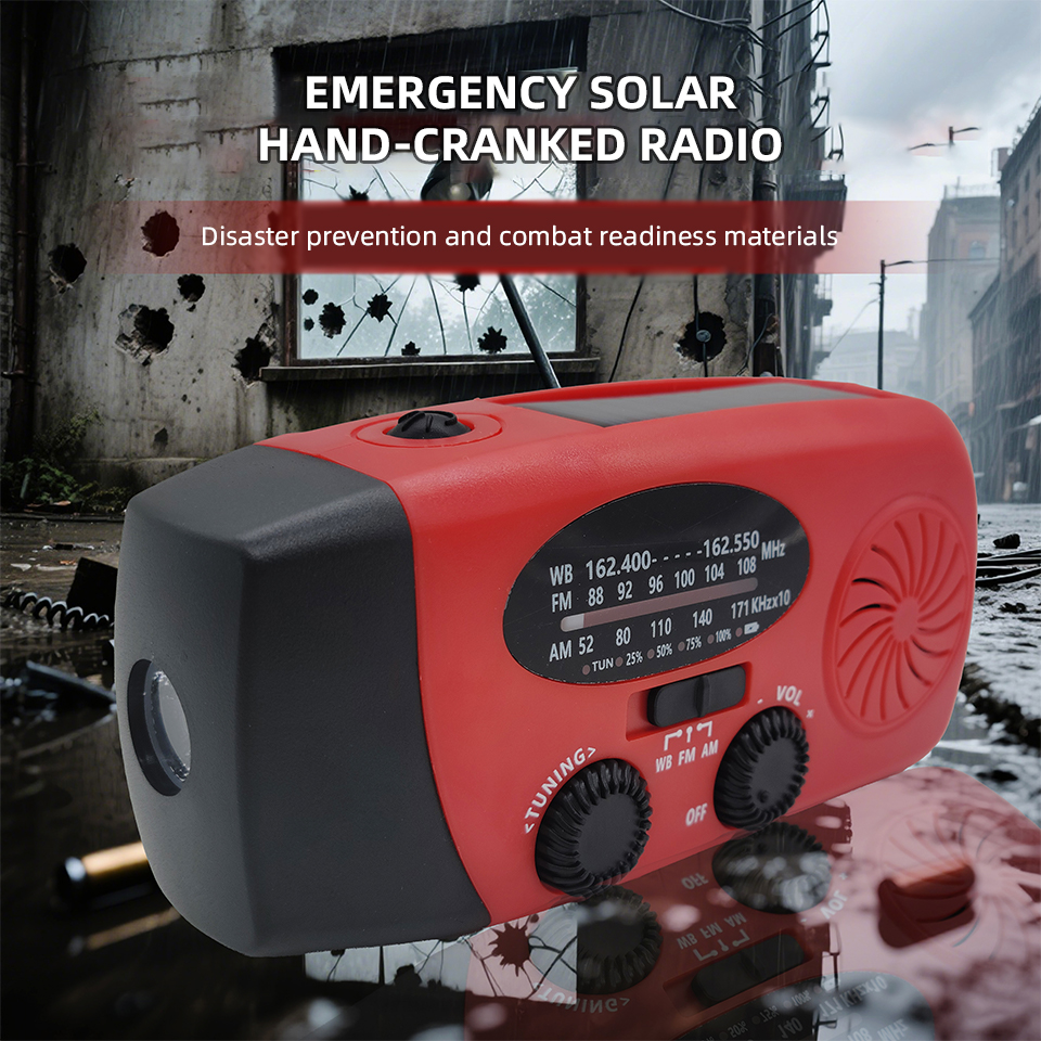 Hand Cranked Emergency Radio G – обзор и цена Emergency Radio Solar