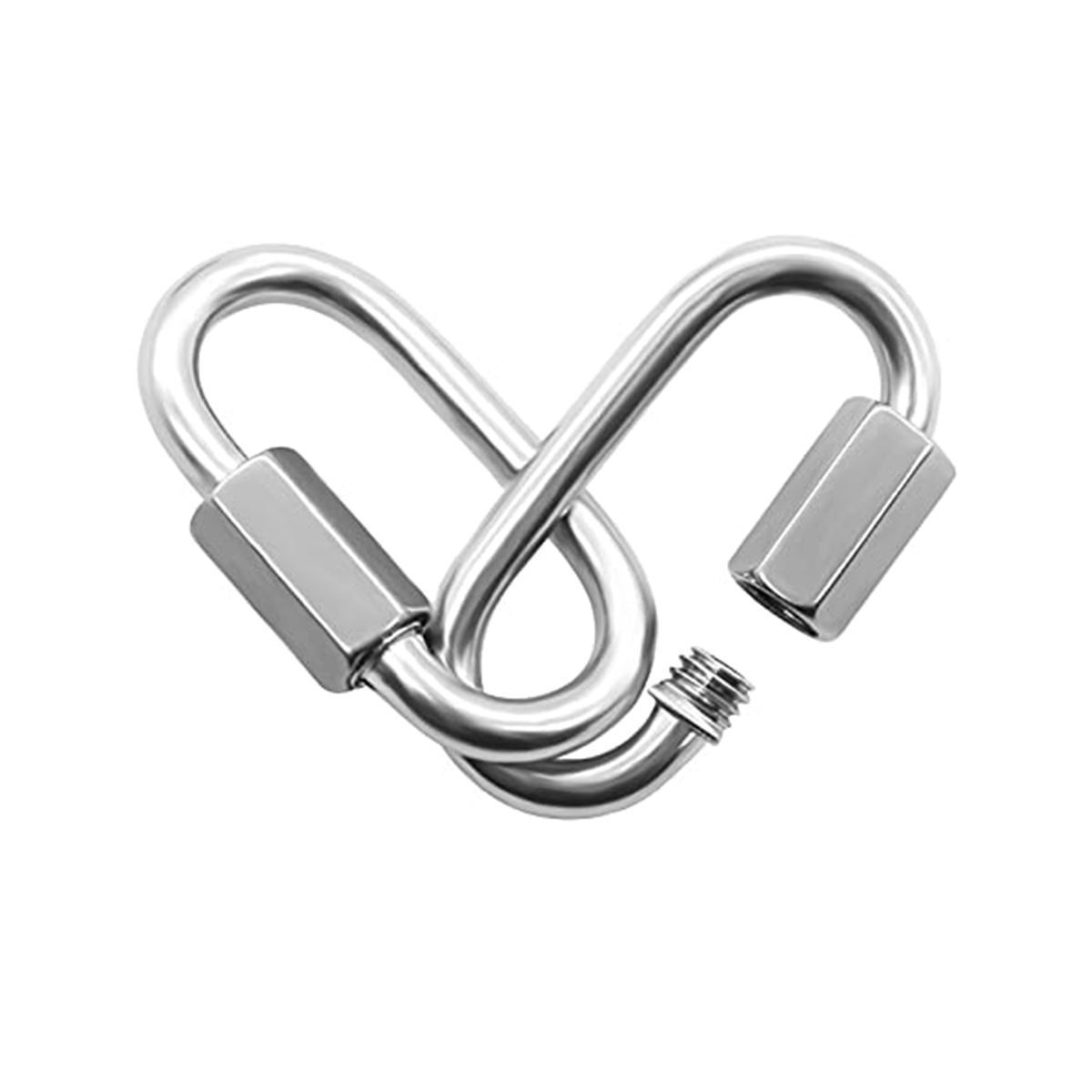 12 Pack Quick Link 5/32 Inch H – обзор и цена Carabiner Locking D