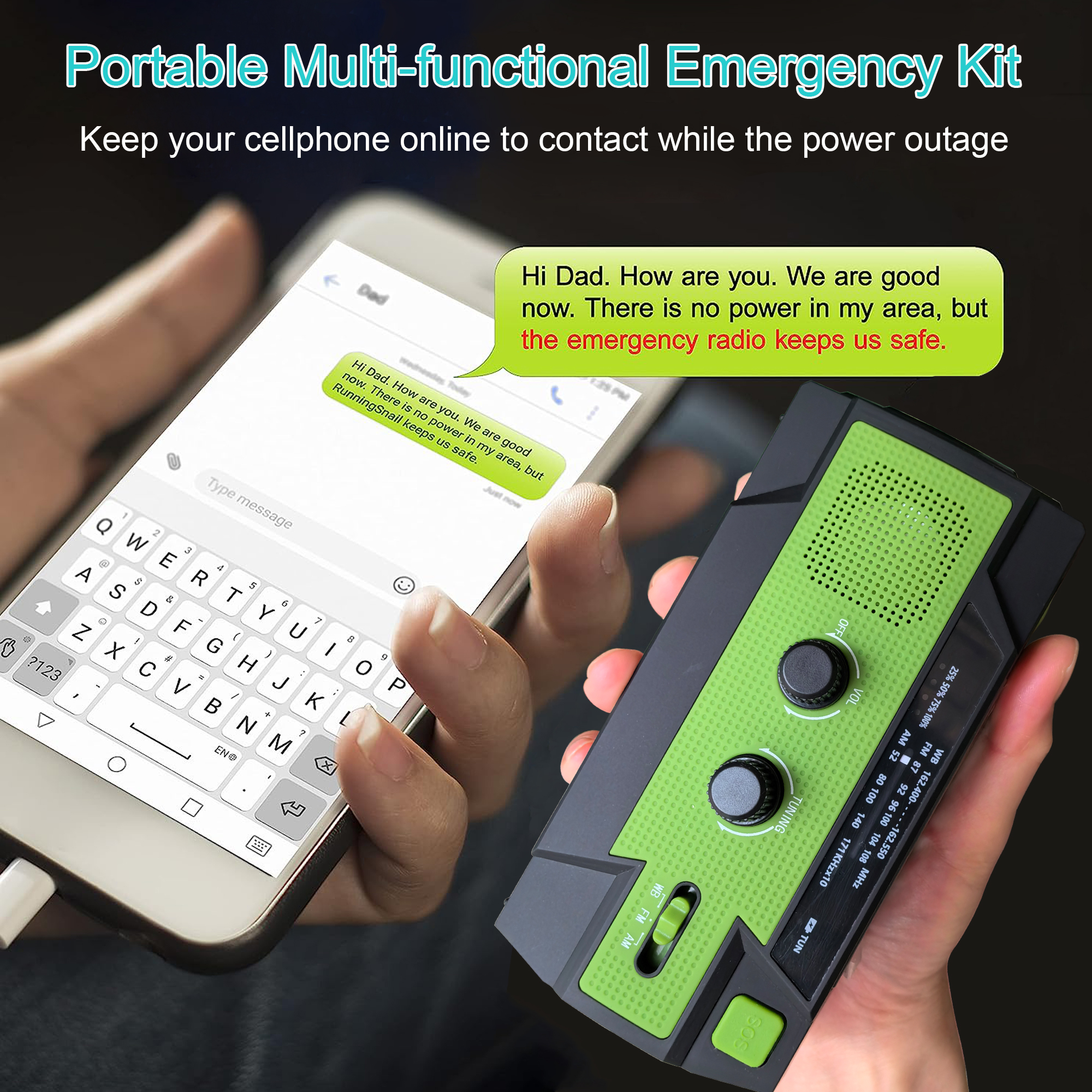 Emergency NOAA Weather Radio,P – обзор и цена Emergency Radio Solar