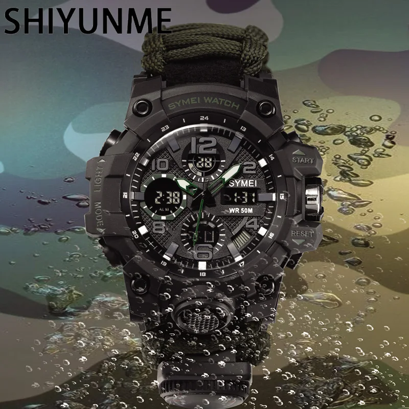 SHIYUNME Outdoor Survival Men  – обзор и цена Outdoor Adventure Watches