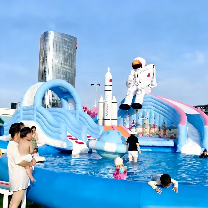 Inflatable Water Slide Park wi – обзор и цена Outdoor Adventure Center