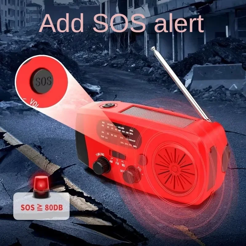 Portable Multifunctional Handh – обзор и цена Emergency Radio Solar