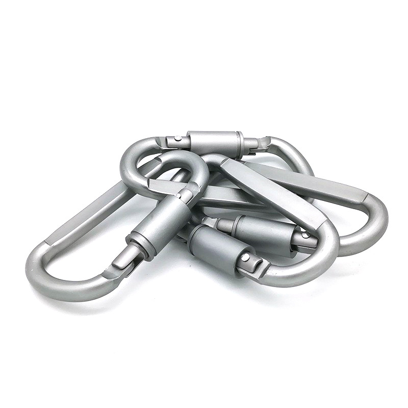 6Pcs Aluminum Carabiner Clip D – обзор и цена Carabiner Locking D