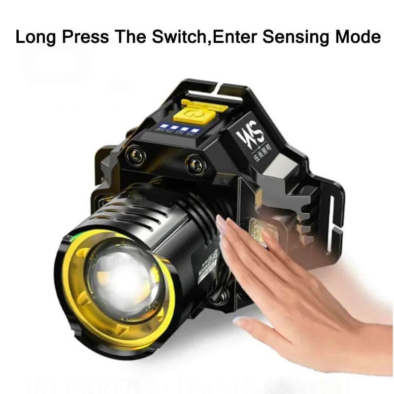 Rechargeable Powerful LED Head – обзор и цена Headlamp Waterproof Rechargeable