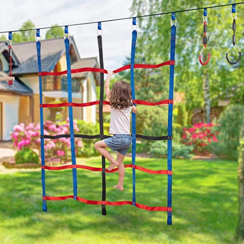 Outdoor Colored Ribbon Climbin – обзор и цена Outdoor Adventure With Kids