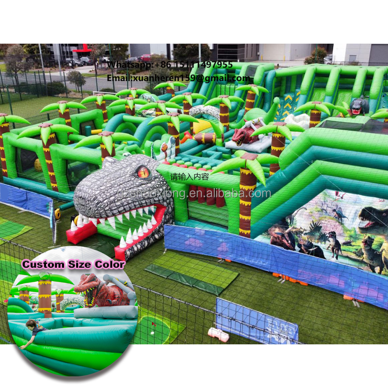 Adventure Inflatable Park Larg – обзор и цена Outdoor Adventure With Kids