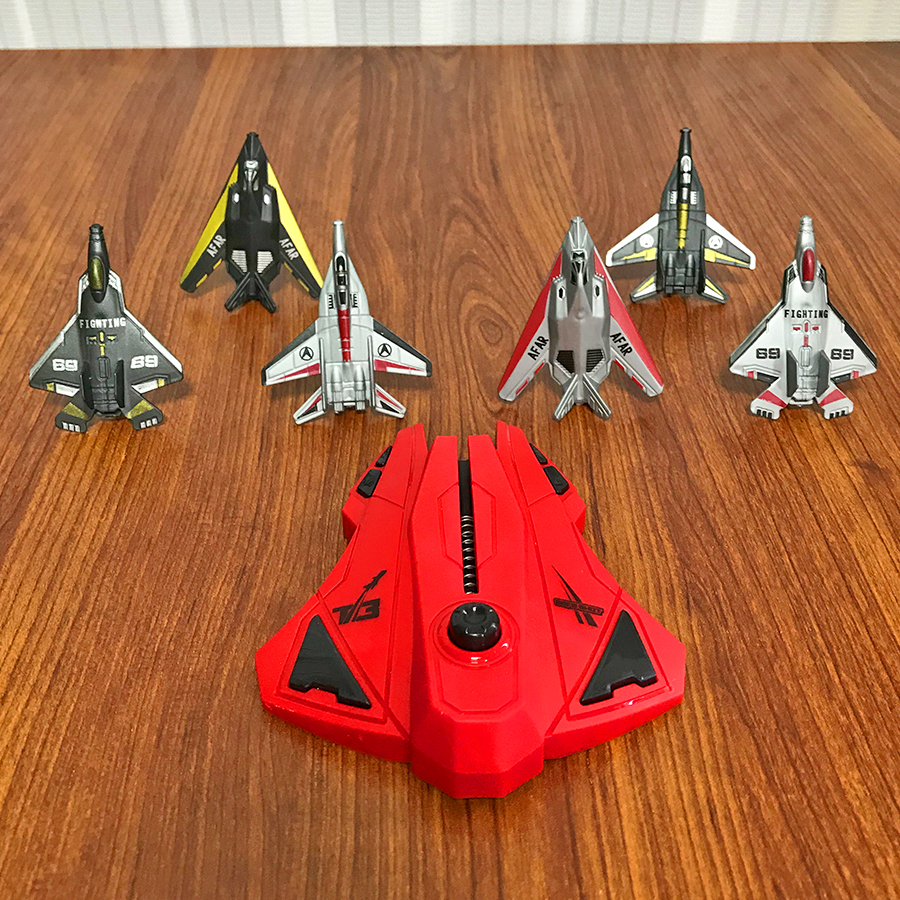 6pcs Fighter Plane Red Launche – обзор и цена Outdoor Adventure Game