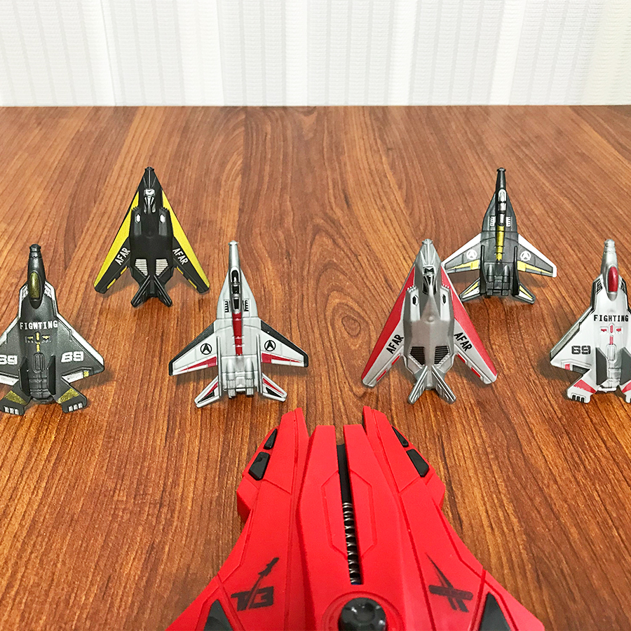 6pcs Fighter Plane Red Launche – обзор и цена Outdoor Adventure Game