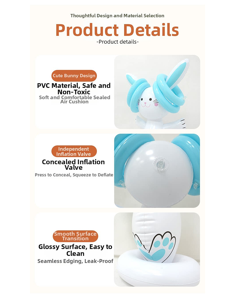 Easter Inflatable Bunny Ring T – обзор и цена Outdoor Adventure Game
