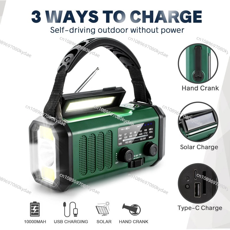 10000/20000mAh Battery Emergen – обзор и цена Emergency Radio Solar