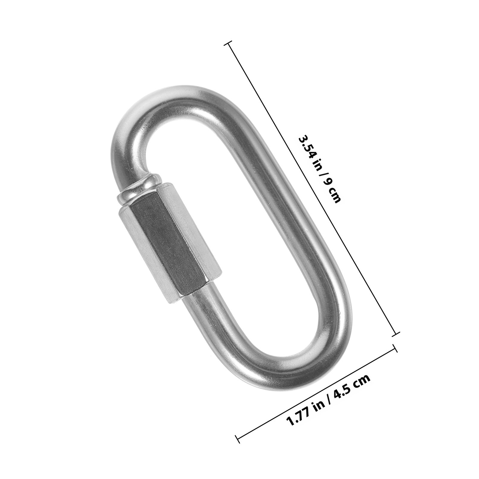 Stainless Steel Quick Chain Re – обзор и цена Carabiner Locking D