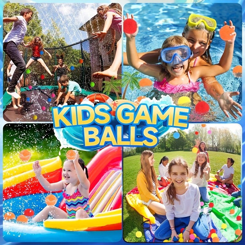 12/30/60Pcs Reusable Water Bal – обзор и цена Outdoor Adventure Game