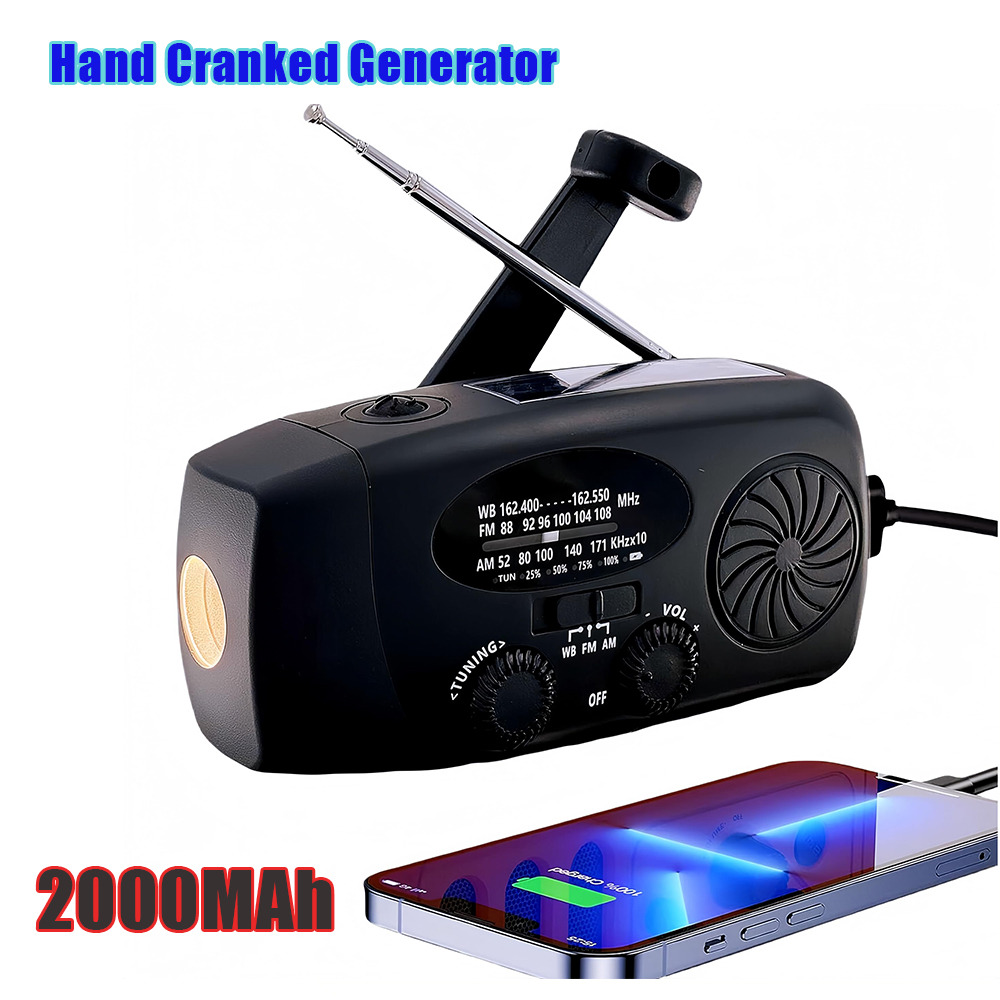 Multifunctional Portable Hand  – обзор и цена Emergency Radio Solar