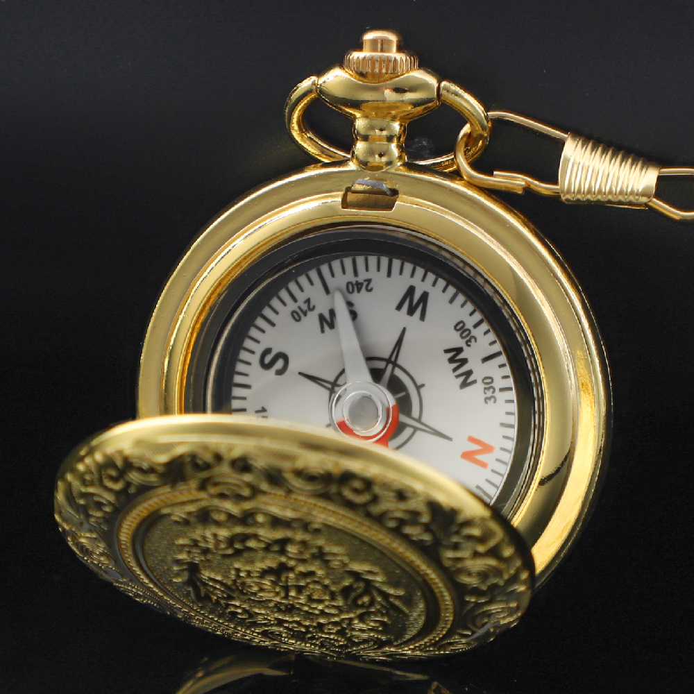 Vintage Golden Design Compass  – обзор и цена Outdoor Adventure Watches