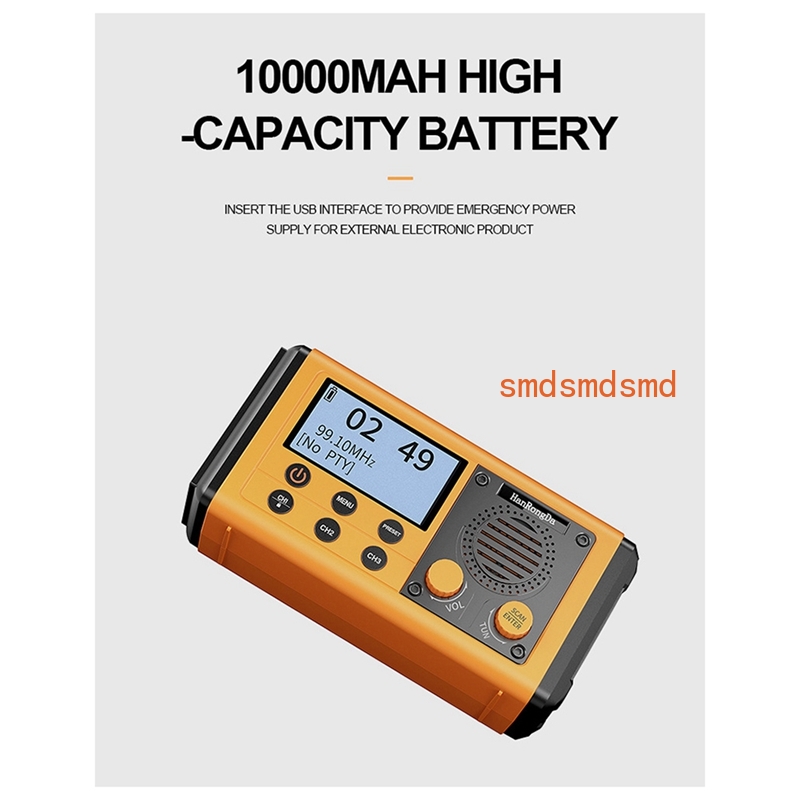 HRD-907 Emergency Radio Solar  – обзор и цена Emergency Radio Solar