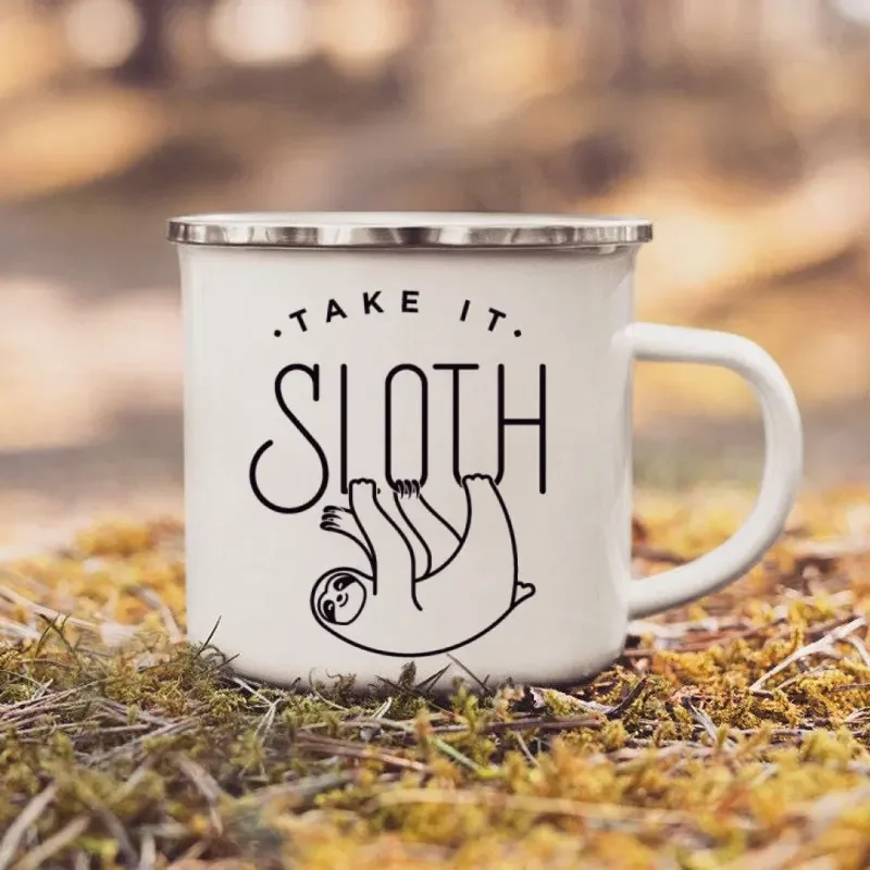 Coffee Mugs Take It Sloth Enam – обзор и цена Outdoor Adventure Walks